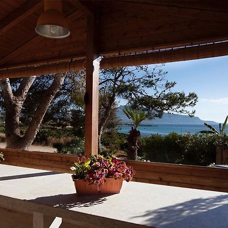 Casa Con Verande Sul Mare A 2 Minuti A Piedi Dalla Spiaggia Custonaci Ngoại thất bức ảnh