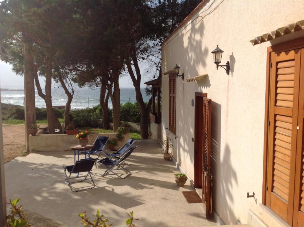 Casa Con Verande Sul Mare A 2 Minuti A Piedi Dalla Spiaggia Custonaci Ngoại thất bức ảnh