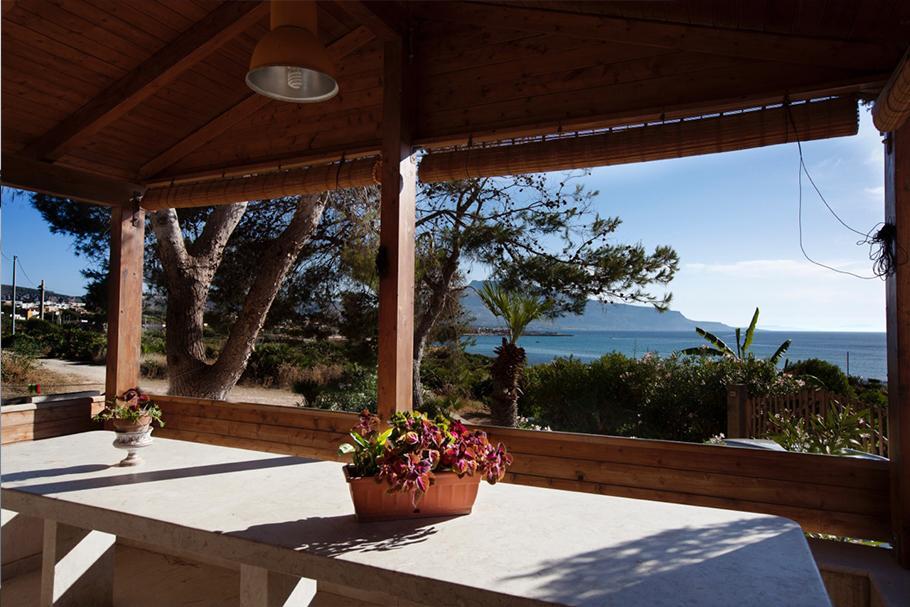 Casa Con Verande Sul Mare A 2 Minuti A Piedi Dalla Spiaggia Custonaci Ngoại thất bức ảnh